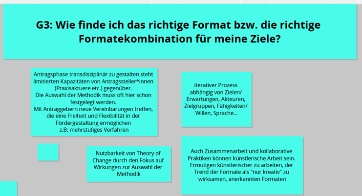 Kurzbericht „Vom Reallabor bis zur künstlerischen Intervention ...