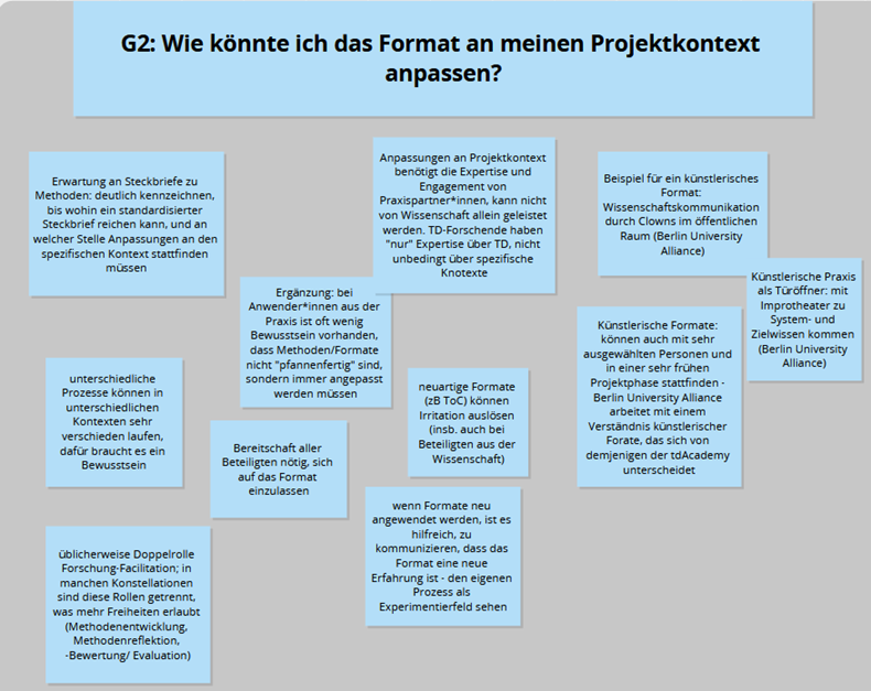 Kurzbericht „Vom Reallabor bis zur künstlerischen Intervention ...